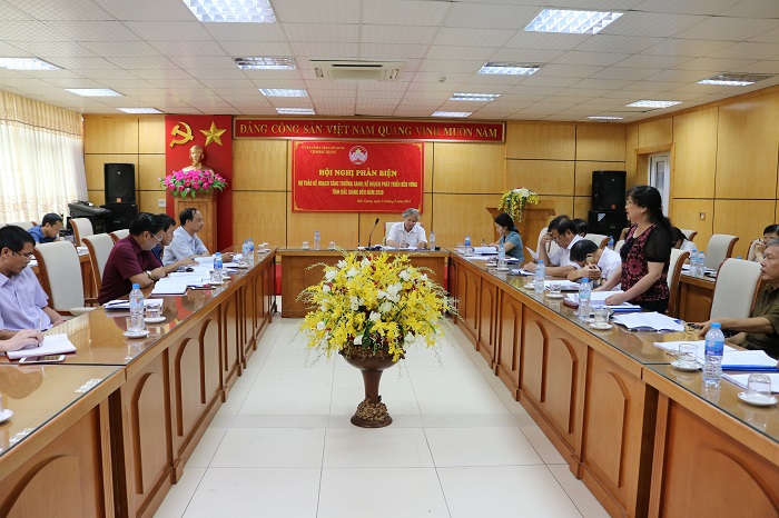 Hội nghị phản biện dự thảo Kế hoạch tăng trưởng xanh tỉnh Bắc Giang đến năm 2030; Kế hoạch phát...